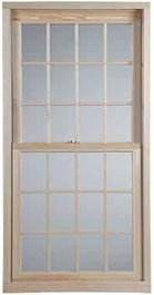 Harvey majesty wood double hung window