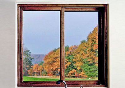 Harvey Majesty Wood Gliding Window