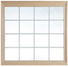 Harvey majesty wood picture window