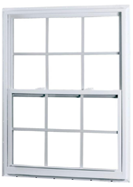 Harvey Slimline vinyl double hung window