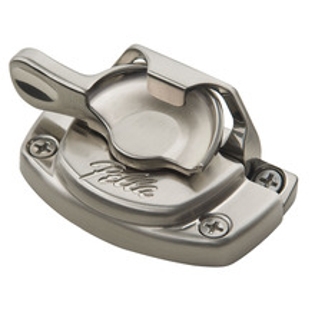 Spoon-Style Lock - Satin Nickel