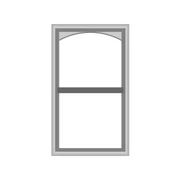 Rectangle with Arch Head Glass