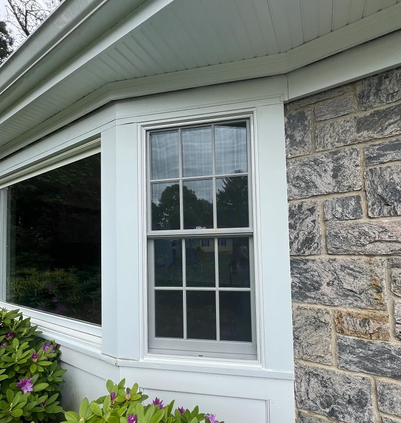 Custom Andersen double hungs with FIBREX exteriors