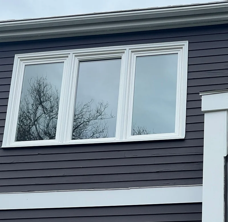A Pella triple casement window in Norwalk, CT installed by Window Solutions Plus