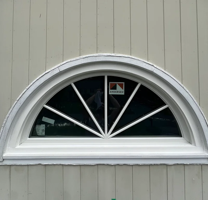 FIBREX exterior on the Andersen 400 Series Woodwright window