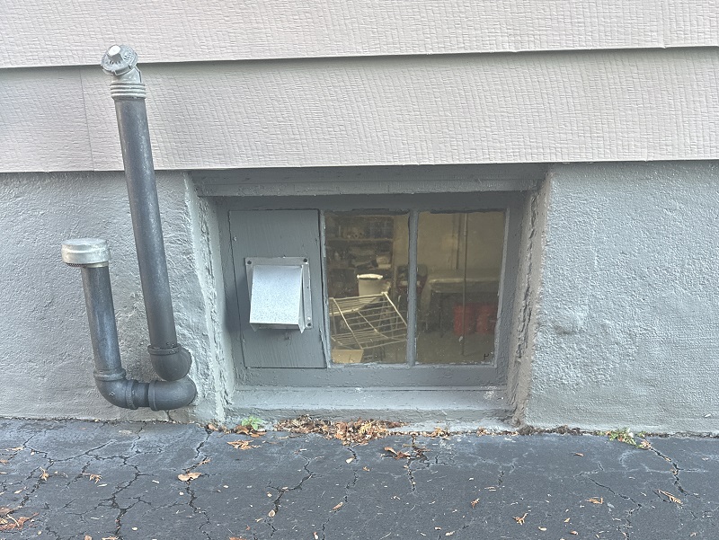 Basement window to be replaced in Fairfield, CT