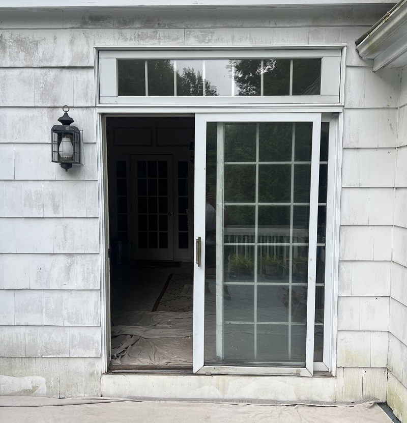 Patio Door In Ridgefield In Need Of Replacement