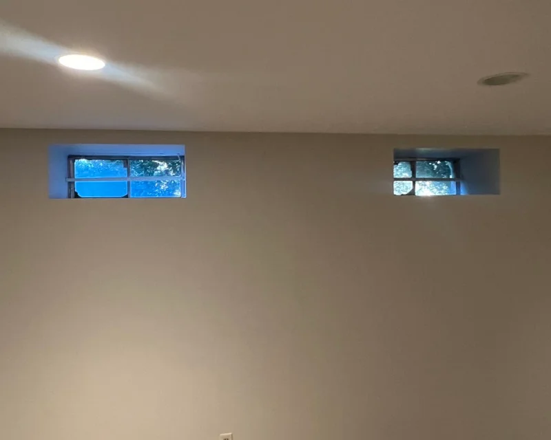 Original basement windows to be replaced