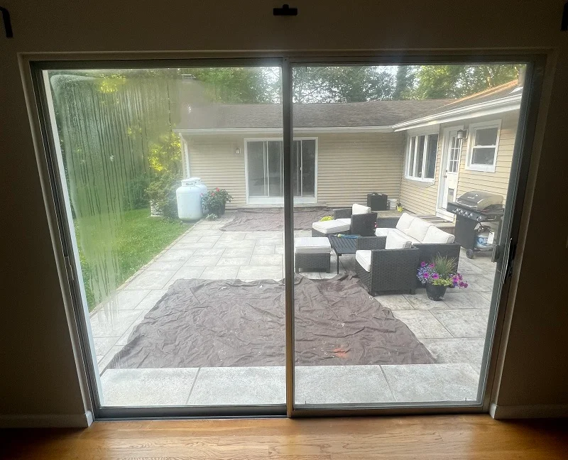 Old patio door needing replacement