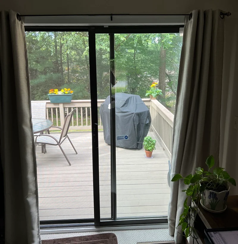 Aluminium patio door operates poorly Somers, NY