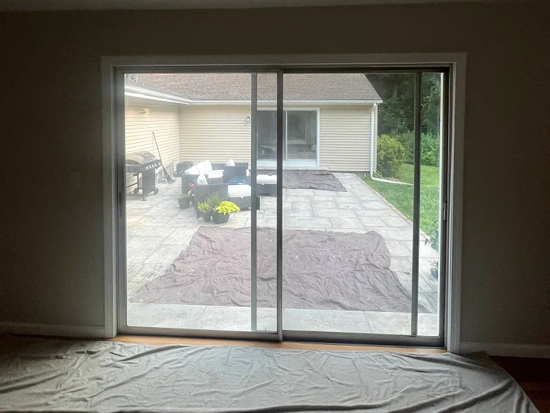 Aluminum sliding door doesn't operate