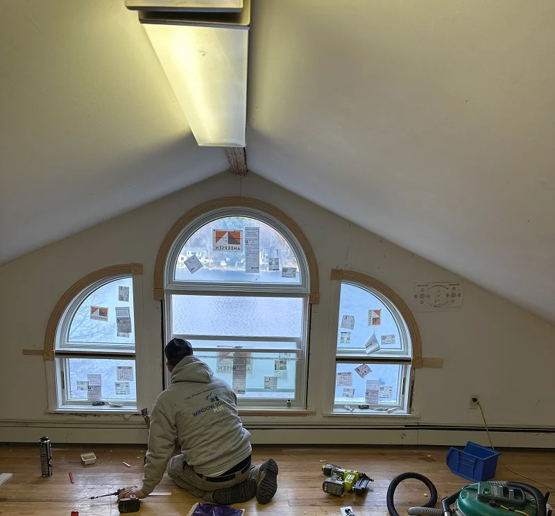Andersen Speciality Shaped Window Installation South Salem, NY