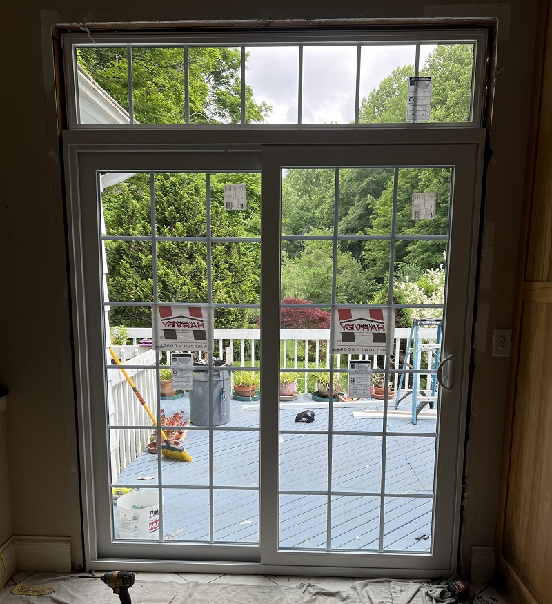 Patio Door Installation In Ridgefield