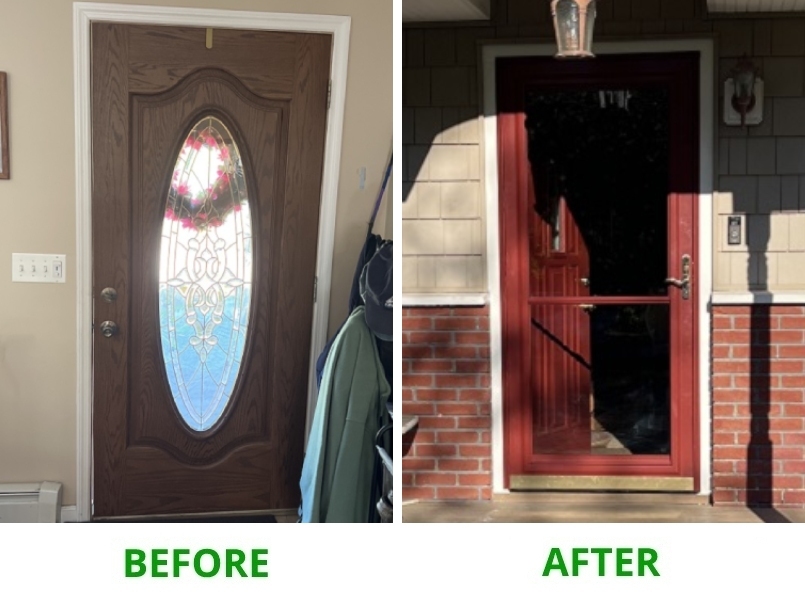 Pella 250 Series Window and Therma-Tru Smoothstar Door Replacement in Wappingers Fall, NY