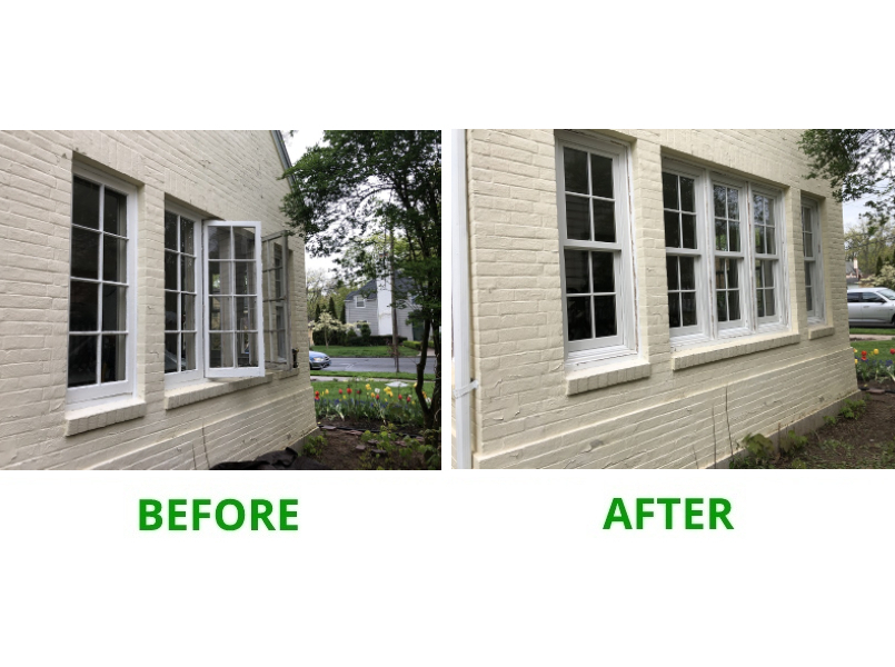 Andersen 400 Series Woodwright window replacement in New Haven 
