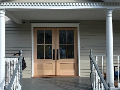 Simpson Wood Entry Door Installation Premium Craftsmanship 4 Marshall Ln Weston CT