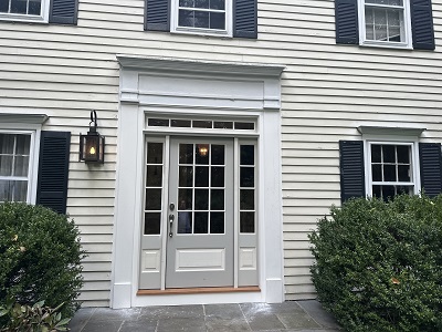 Simpson & ThermaTru Door Installation 14 Robin Ln Wilton, CT 06897