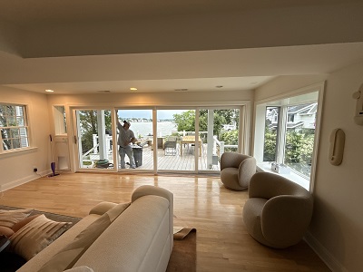 Pella Multi Slide 250 Vinyl Door and Pella Picture Window Norwalk , CT