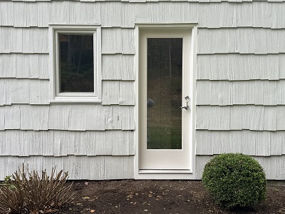 Andersen 400 Series, Harvey Basement  Window and Entry Door Project in Rye Brook, NY