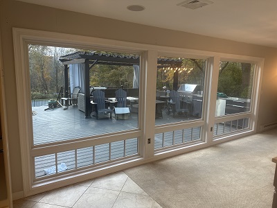 Andersen 100 Series Patio Door to Window Conversion Project in Brewster, NY, 10509