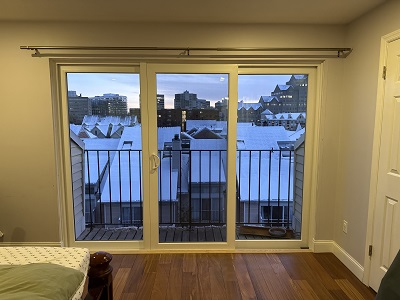 Forest Mews Harvey Vinyl Sliding Door Replacement in Stamford, CT