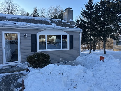Converting Bay to Flat Picture Window Combo by Skilled Carpenters in Bethel, CT